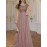 Women's Elegant Wedding Dresses - Formal Evening gowns with Slim Fit & Flowy Train, Bridal party, Prom, Gala - Machine Washable Lace-like Party gowns in - by XinYu, Prom Dress, Fitted Bodice, Shimmering Fabric, Stylish Formalwear, Event Attendees
