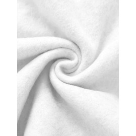 Plus Size smiling face Print Hoodie, Casual Fashion Sweatshirt, Hooded Pocket Drawstring Sweatshirt for Fall & Winter, Women's Clothing